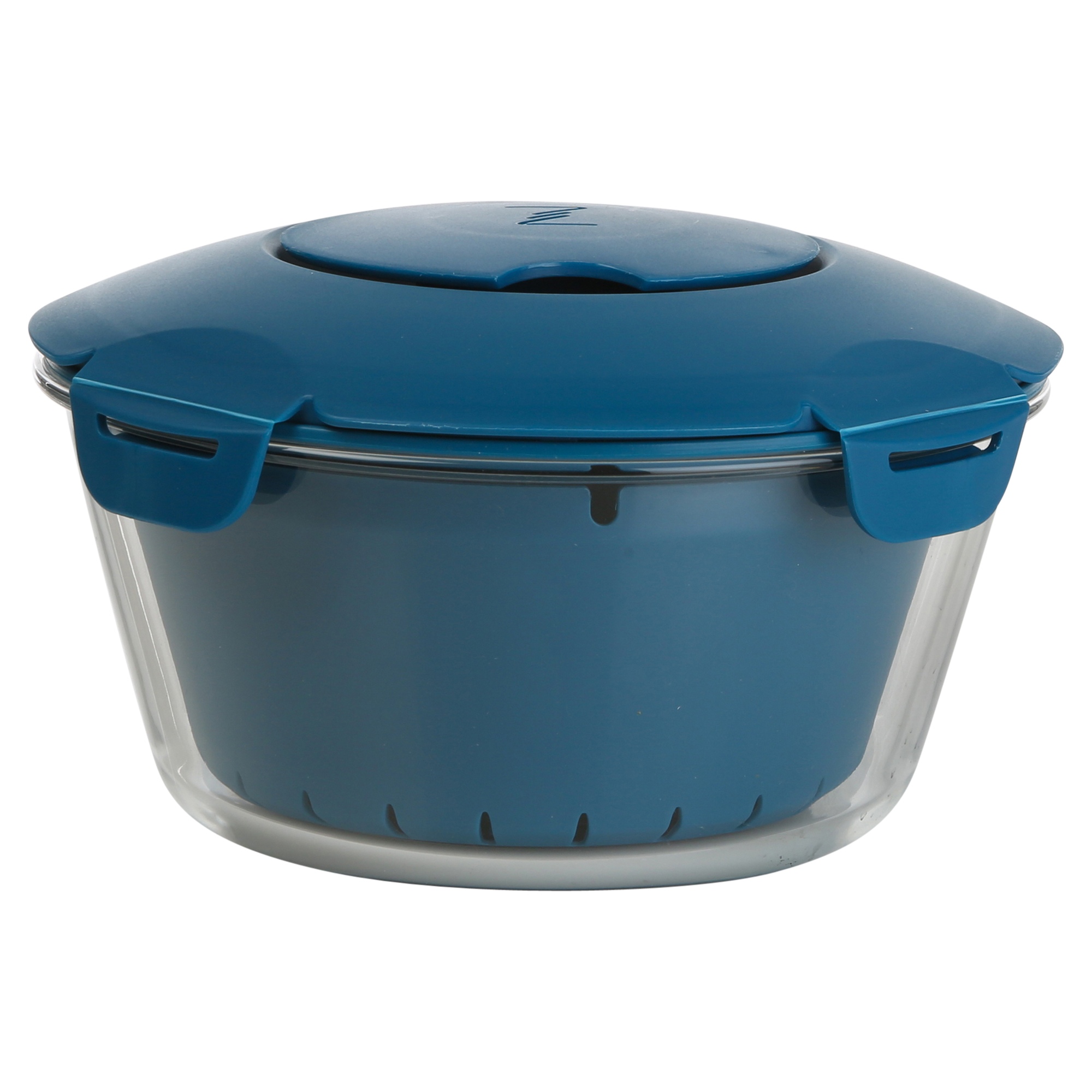 Pasabahce Upcycled Glass Microwave Rice & Pasta Dish Cooker Steamer