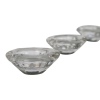 3 Pcs Glass Tealight Holders [660429]