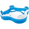 Blue & White Square Inflatable Family Sized Swimming Pool [454757]