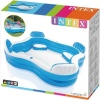 Blue & White Square Inflatable Family Sized Swimming Pool [454757]