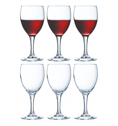 3x Elegance 245ml Wine Glass Sleeve [399064]
