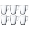 Single Clear Nuevo 320ml Glass Mug [381733]