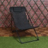 Folding Deck Chair With Metal Frame