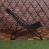 Folding Deck Chair With Metal Frame