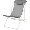 Folding Deck Chair With Metal Frame