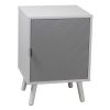 Hanover Wooden Bedside Cabinet With MDF Designer Door [LINEDK-002]