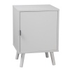 Hanover Wooden Bedside Cabinet With MDF Designer Door [LINEDK-002]