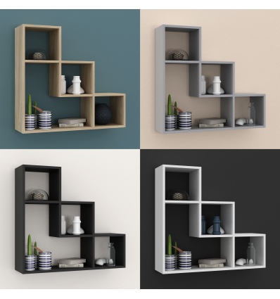 Lyon Step Style Wall Mounted Floating Shelves [BH-058L]