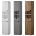 Ventura Tall 2 Door & 1 Drawer Bathroom Storage Unit [BH-080]