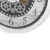 White Wall Clock with Movement [652493]