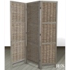 3 Panel Wood Room Divider