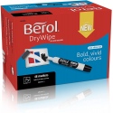 Berol Black Ink Dry Wipe Marker (single) [848686]