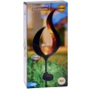 Solar Powered Metal Torch & Glass Ball Light 3 Ass [347238]