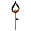 Solar Powered Metal Torch & Glass Ball Light 3 Ass [347238]