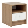 Malibu 1 Drawer Bedside Chest Cabinet