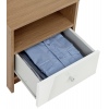 Malibu 1 Drawer Bedside Chest Cabinet