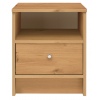 Malibu 1 Drawer Bedside Chest Cabinet