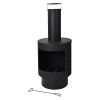 44cm Metal Chimney Fireplace [283666]