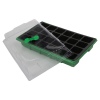 2 pcs Plastic Propagator Black & Green [973253]