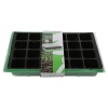 2 pcs Plastic Propagator Black & Green [973253]