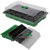 2 pcs Plastic Propagator Black & Green [973253]