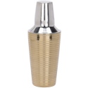 500ml Metal Gold And Silver Cocktail Shaker [754388]