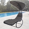 Metal Rocking Chair With Sun Roof [958591]