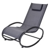 Garden Rocking Chair With Pillow