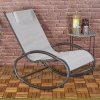 Garden Rocking Chair With Pillow