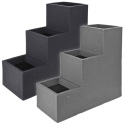 Cubed Flower Pot Steps