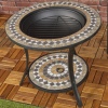 Mosaic Fire Bowl Table [822629]