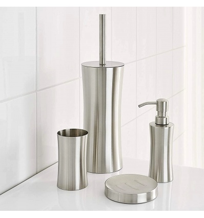 Ridder Chrome Edinburgh Stainless Steel Bathroom Set