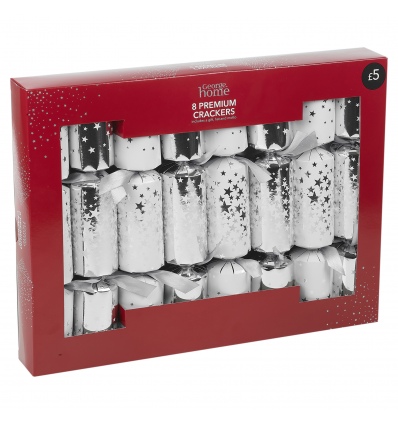 Box of 8 Premium Christmas Crackers