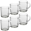 3pcs Coffee & Tea Glass Mugs [190021]