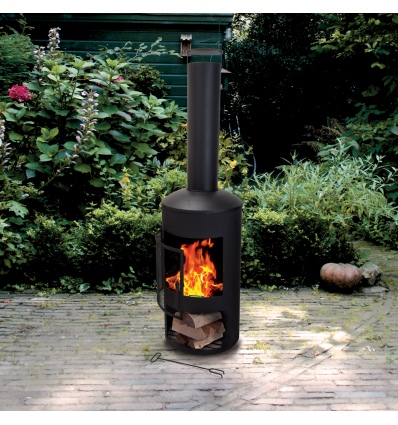 45cm Metal Chimney Fireplace [299971]