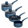 URBN-CHEF Teal Blue Diamond Pans