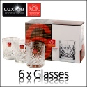 RCR 31cl Melodia Whiskey Glasses x 6