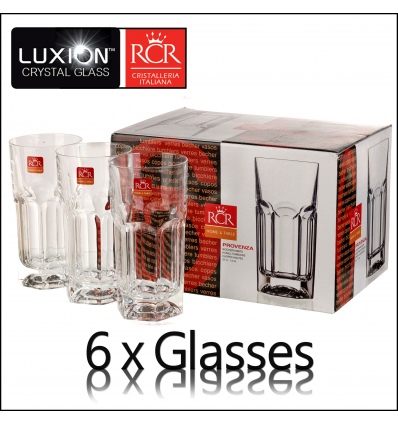 6 x 37cl RCR Hi-Ball Tumblers - Provenza