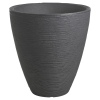 Plastic Ribbed Flower Pot