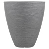 Plastic Ribbed Flower Pot