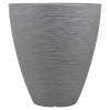 Plastic Ribbed Flower Pot