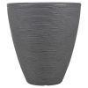 Plastic Ribbed Flower Pot