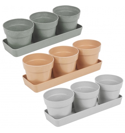 3pcs Small Flower Pot [437649]