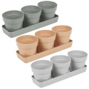 3pcs Small Flower Pot [437649]