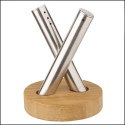 Bamboo & Stainless Steel Salt & Pepper Set [277899] [394099]