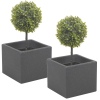 20cm Cube Flower Pot