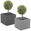 20cm Cube Flower Pot