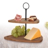 2 Tier Wooden Food Stand [804410][804427]