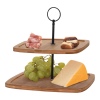 2 Tier Wooden Food Stand [804410][804427]