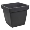 39x39 Black Square Flower Pot [962256]